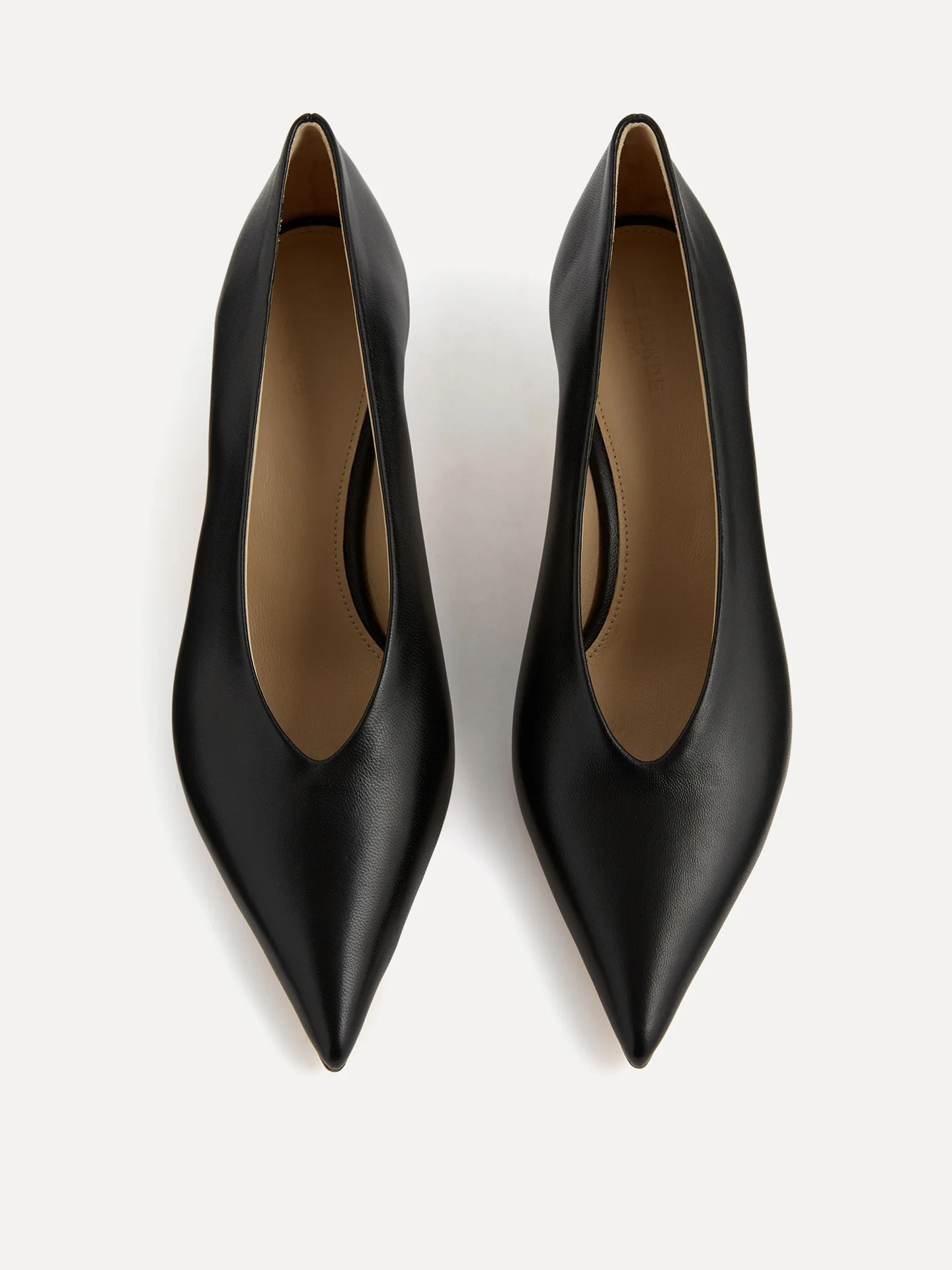 Babouche Kitten / Black Leather - Image 3
