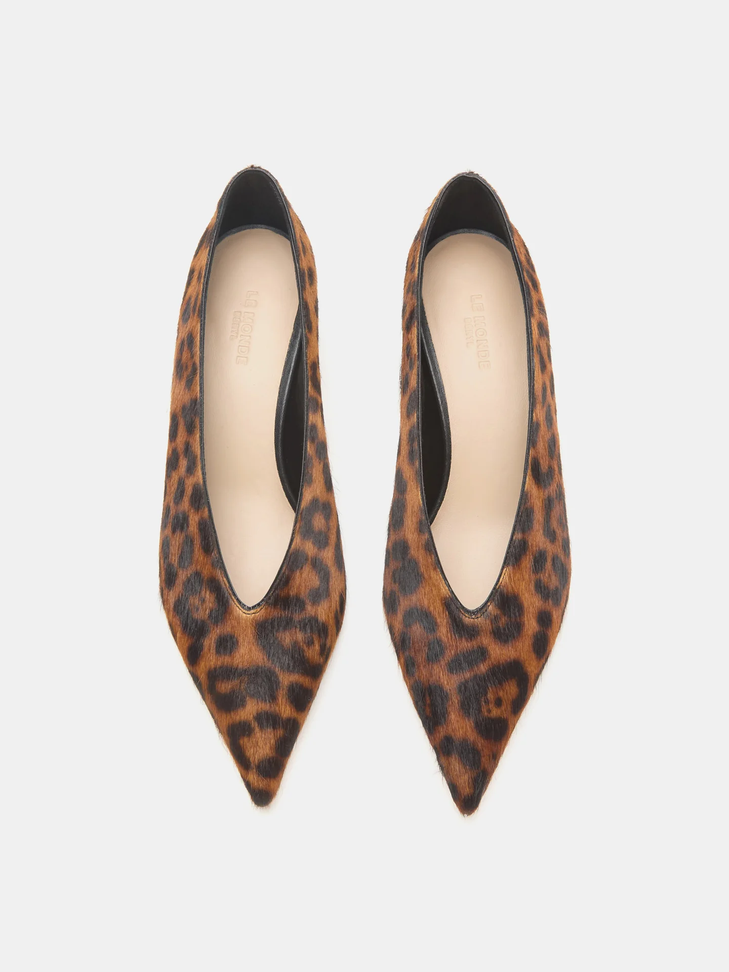 Babouche Kitten / Leopard Calf Hair - Image 3