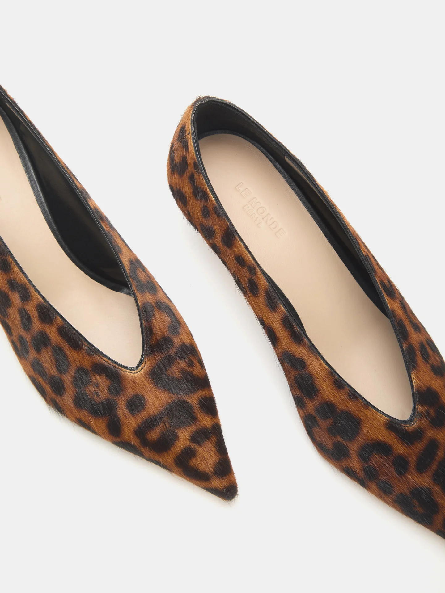 Babouche Kitten / Leopard Calf Hair - Image 4