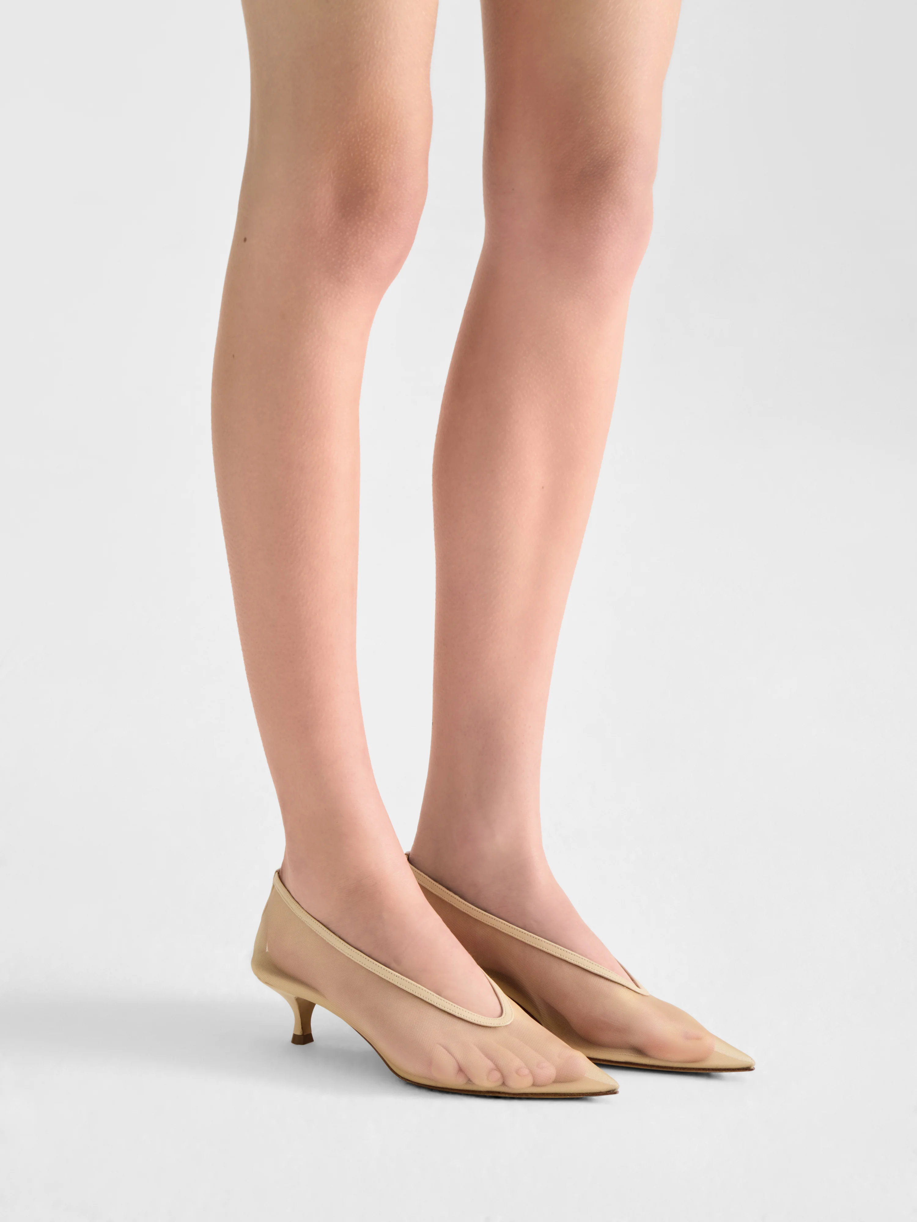 Babouche Kitten / Sand Mesh - Image 5