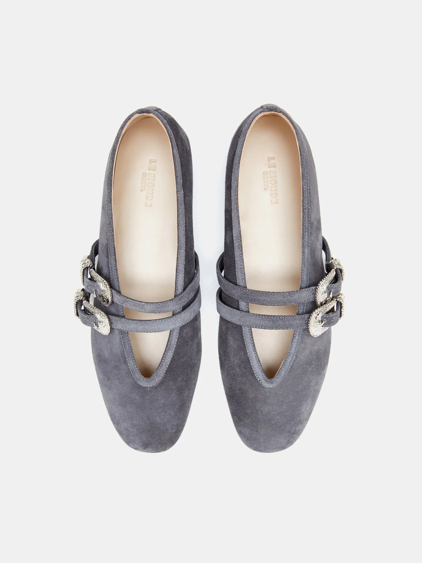 Ballet Claudia Slipper / Anthracite Suede - Image 3