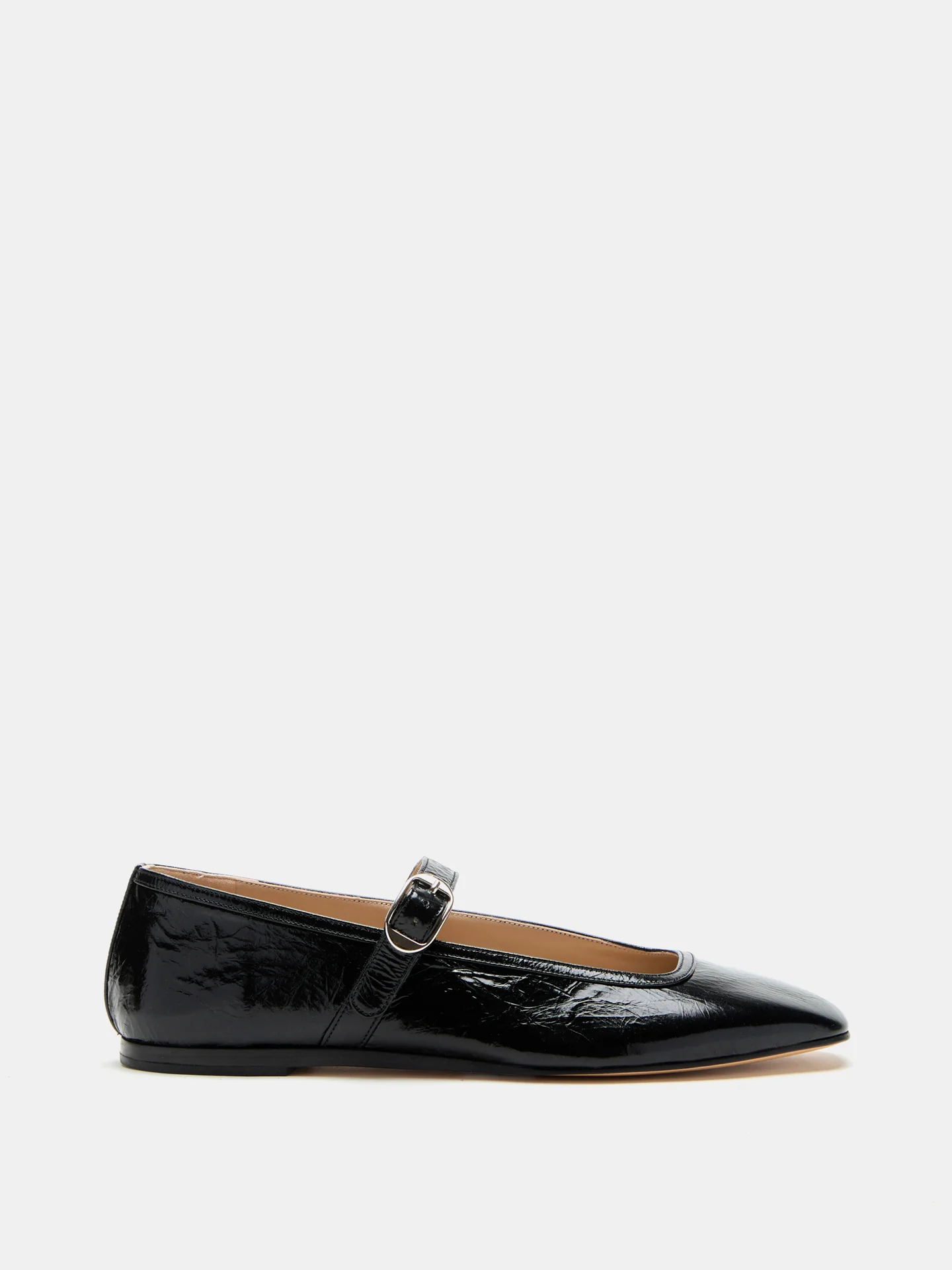 Ballet Mary Jane / Black Naplack Leather