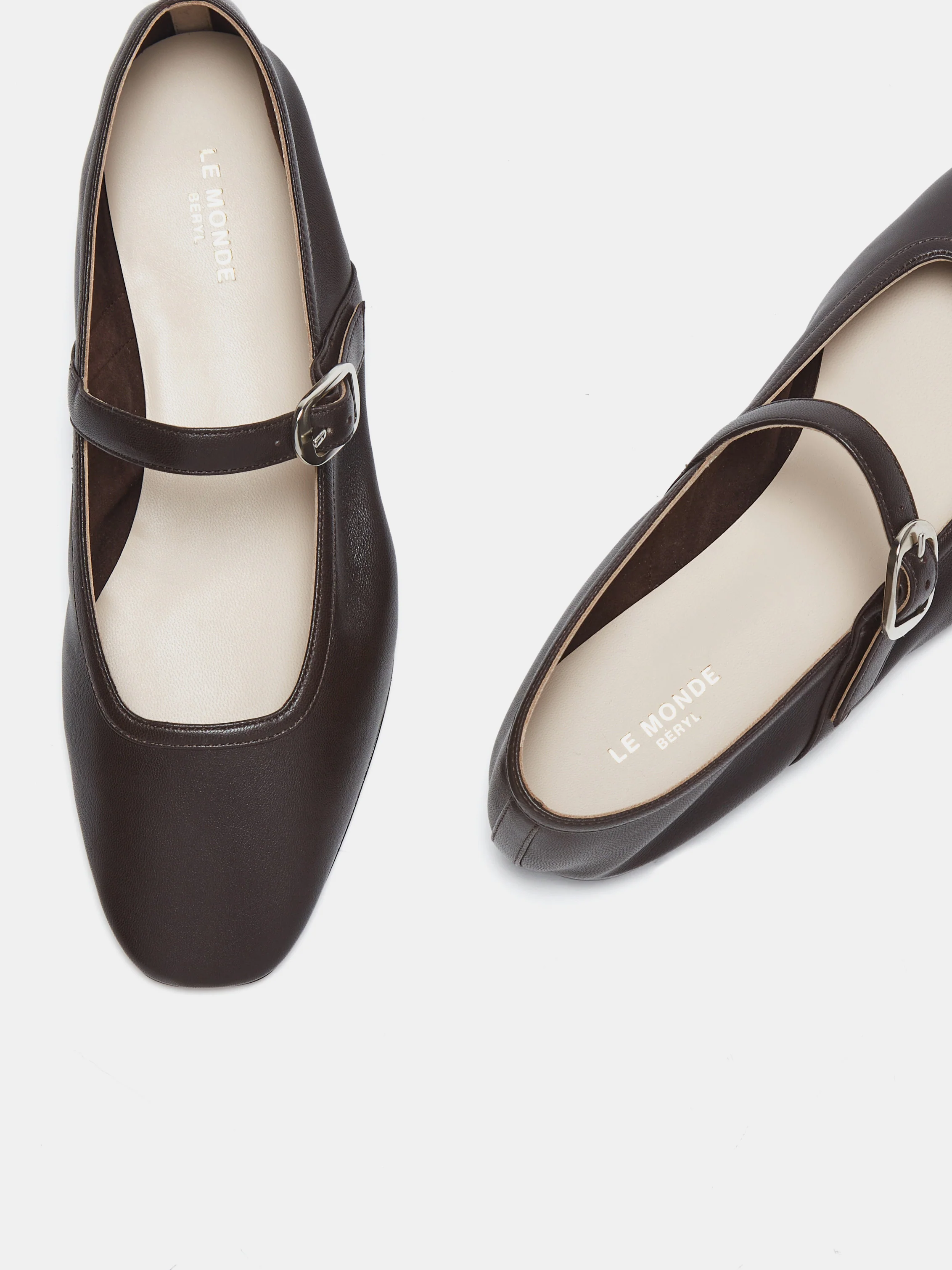 Ballet Mary Jane / Chocolate Leather - Image 3