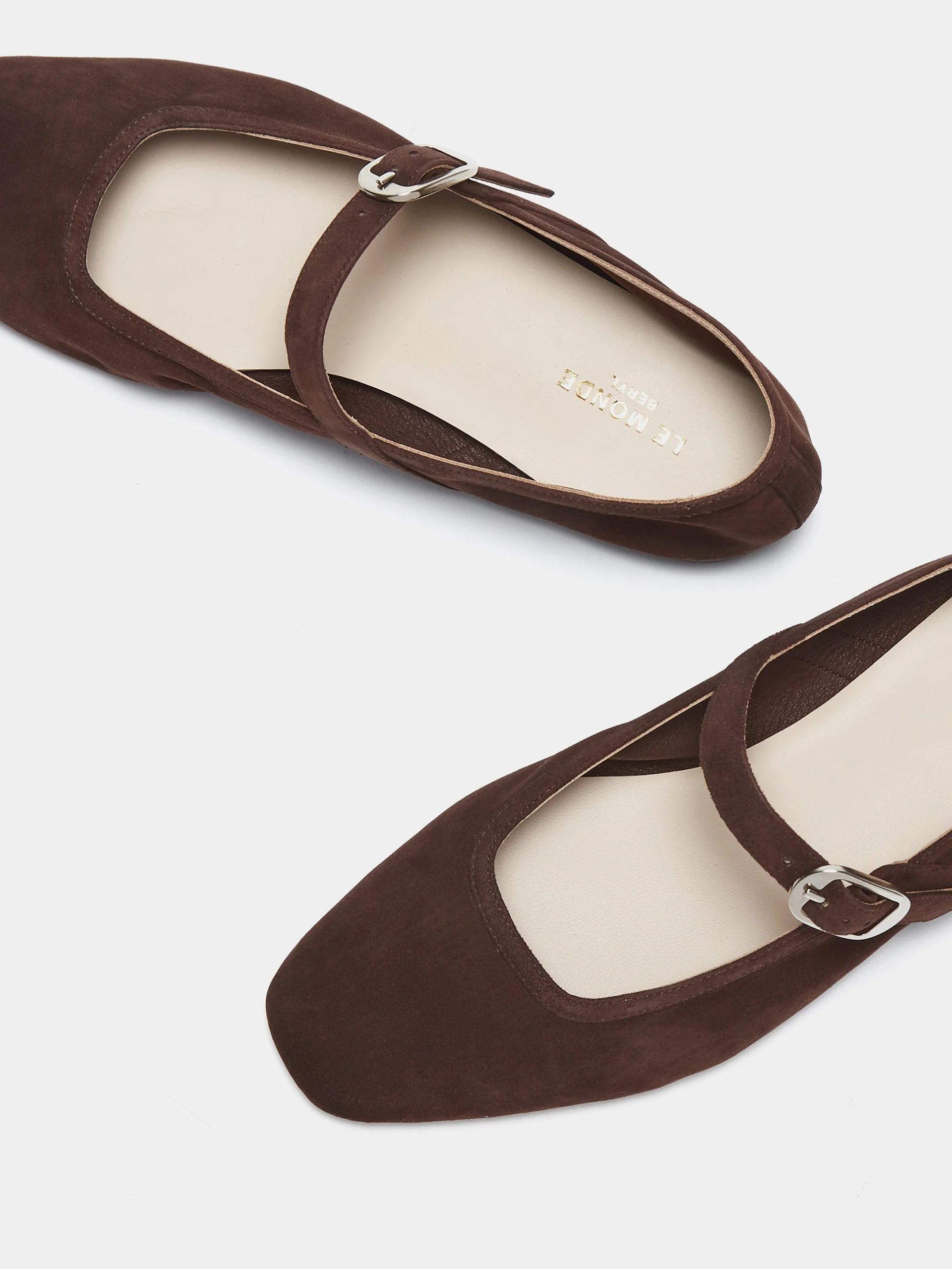 Ballet Mary Jane / Chocolate Suede - Image 3