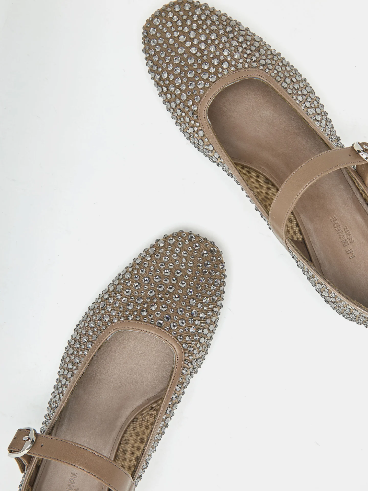 Ballet Mary Jane / Smoke Mesh Crystal - Image 4