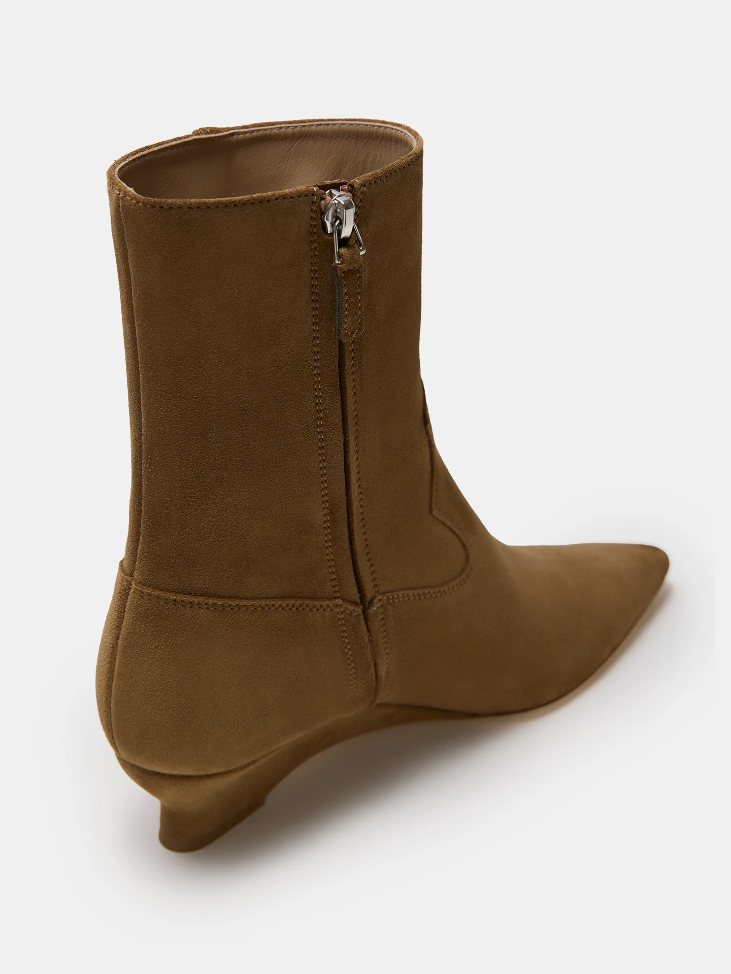 Camille Boot / Taupe Suede - Image 4