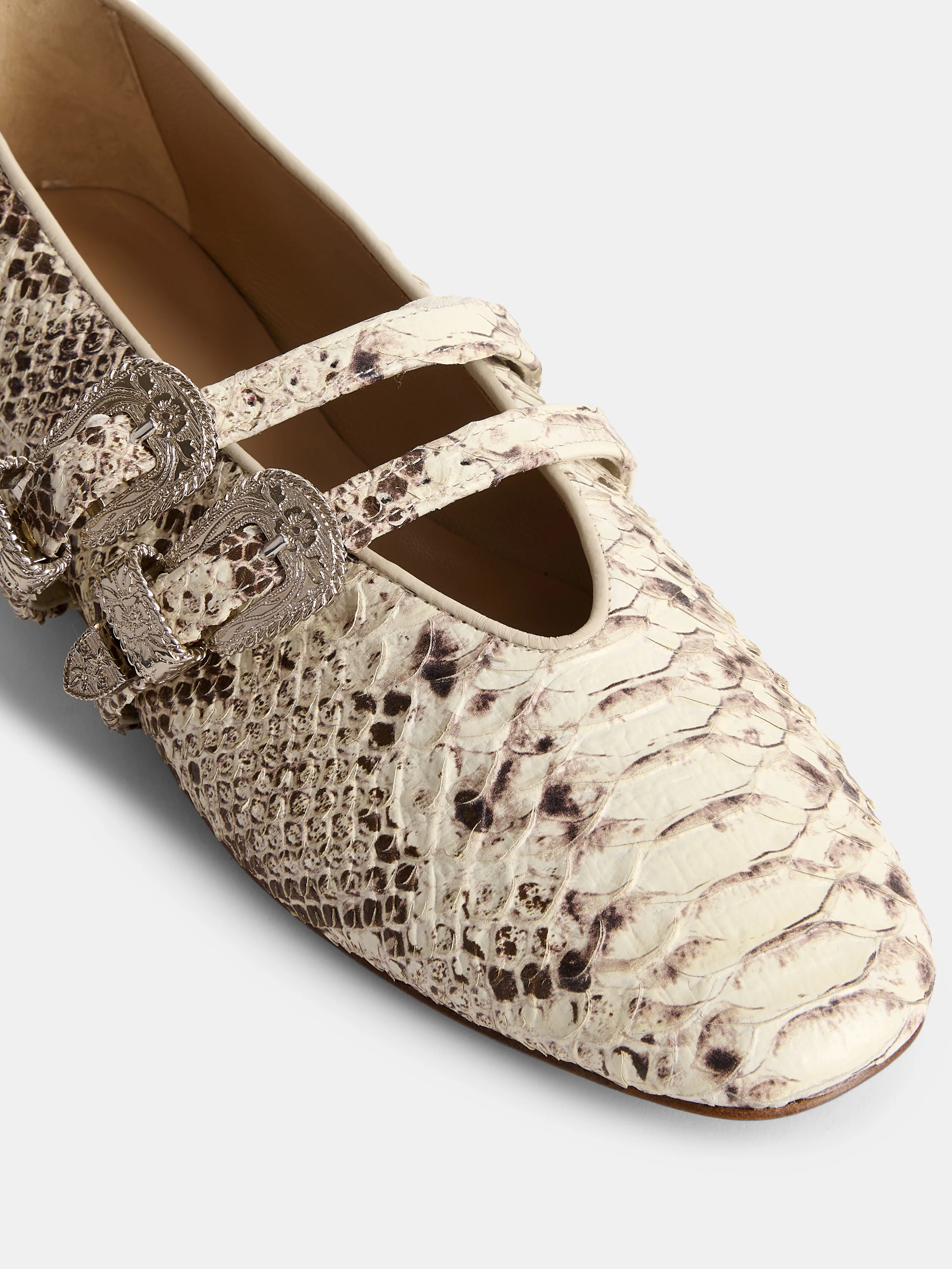 Classic Claudia / Roccia Leather Snake Effect - Image 4