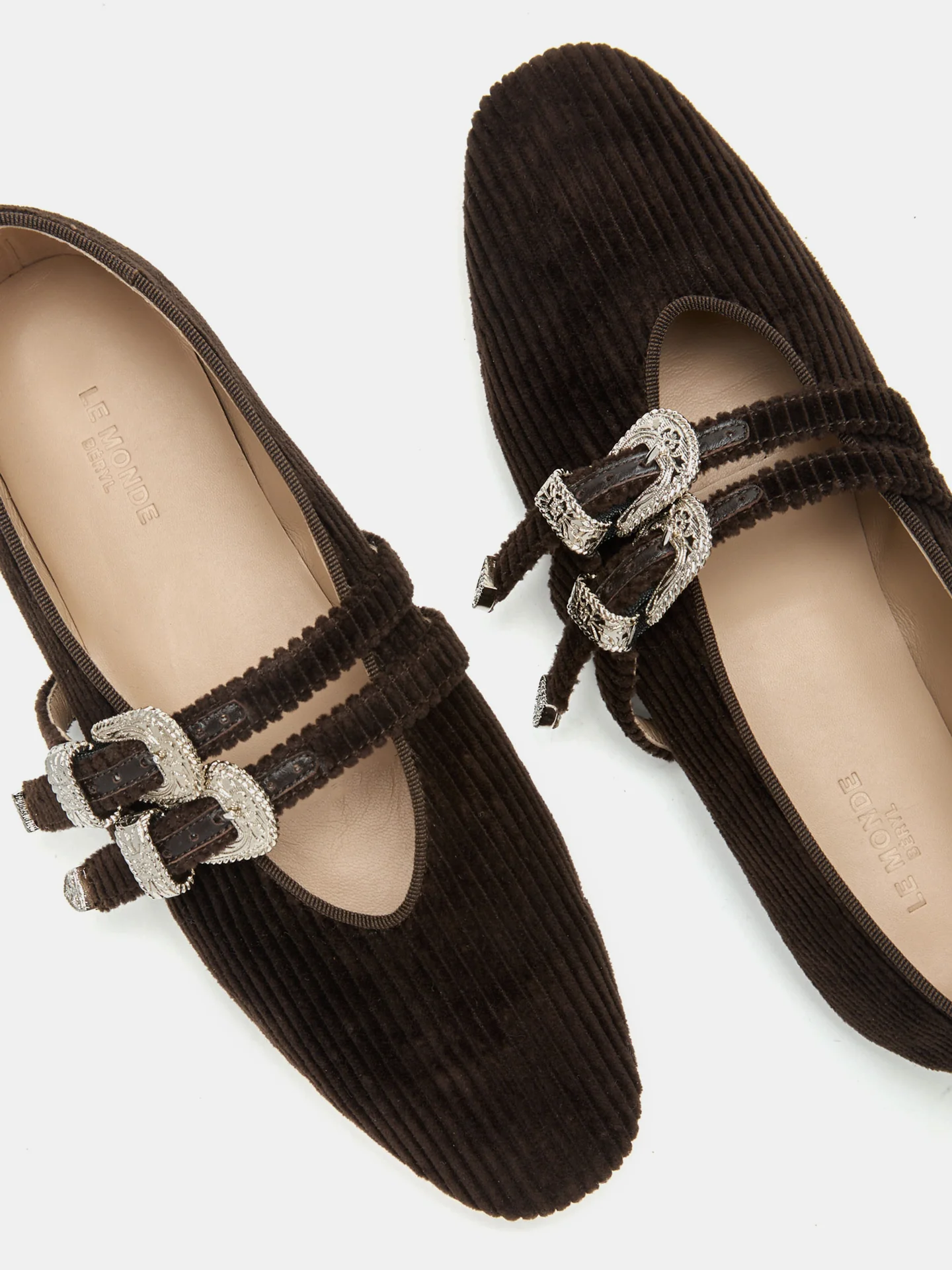 Claudia Slipper / Chocolate Corduroy - Image 4
