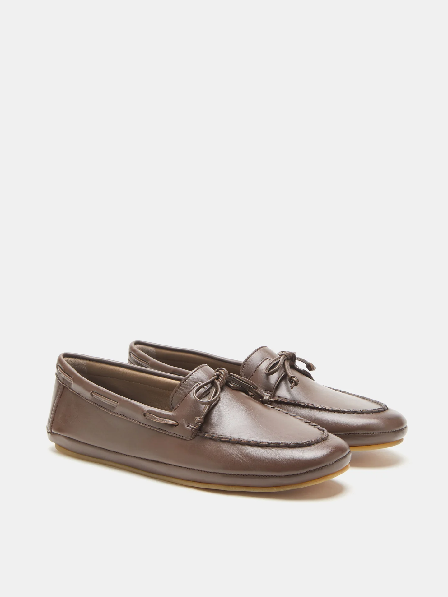 Driver Moccasin Shearling / Sigaro Leather - Image 2