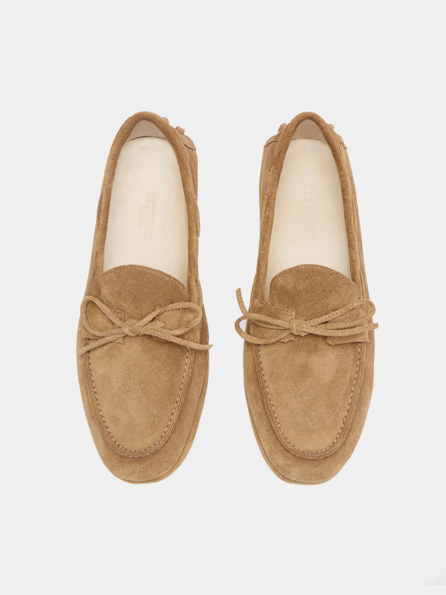 Driver Moccasin / Taupe Suede - Image 3