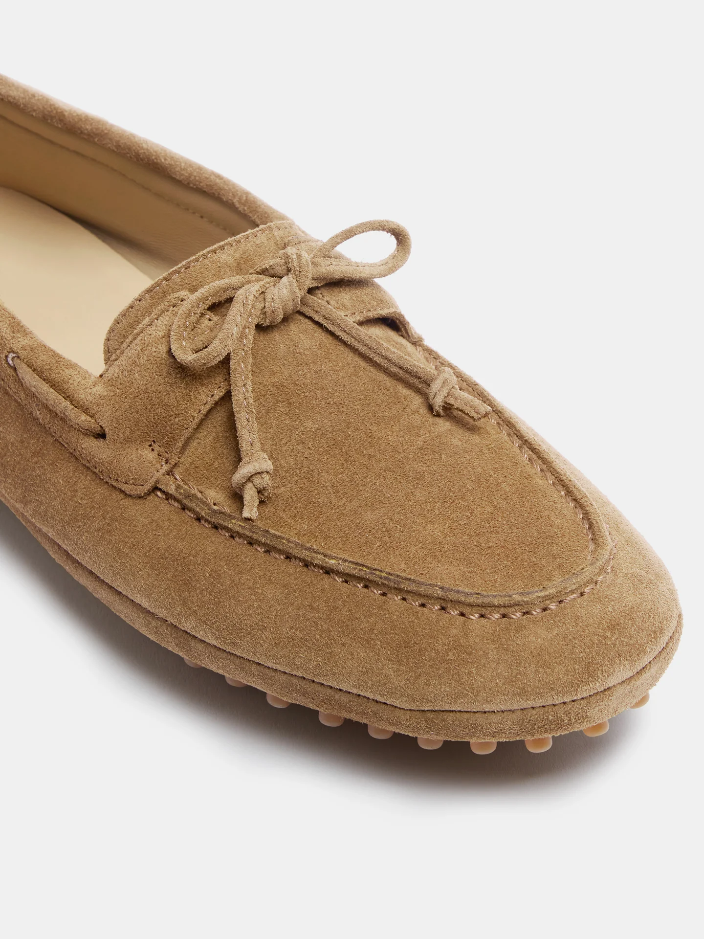 Driver Moccasin / Taupe Suede - Image 4