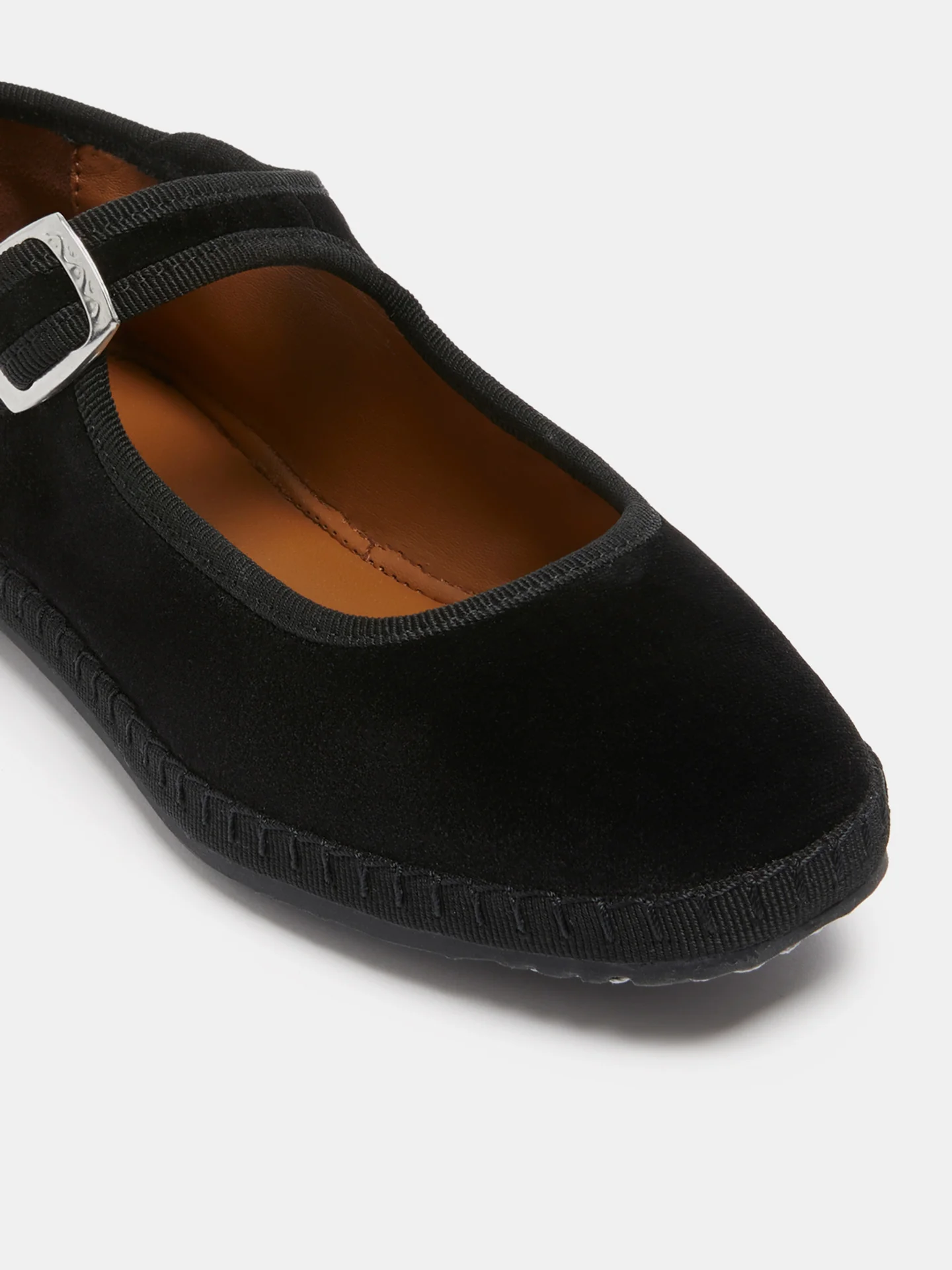 Kids Soft Mary Jane / Black Velvet - Image 4