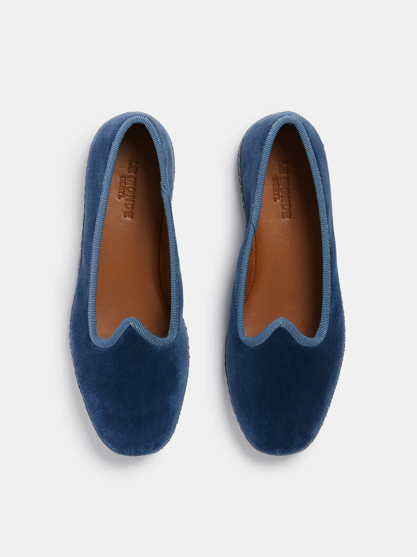Kids Soft Venetian Slipper / Jeans Velvet - Image 3