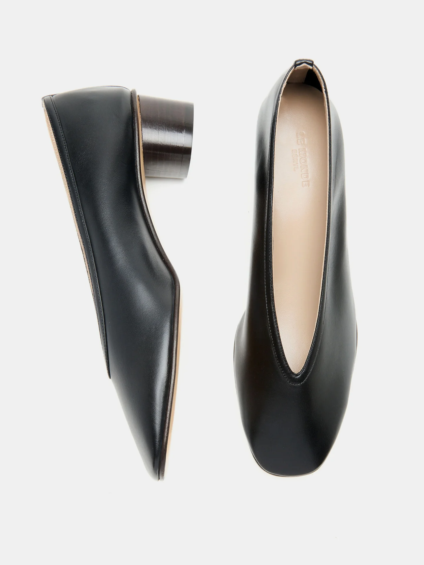 Luna Pump / Black Leather - Image 4