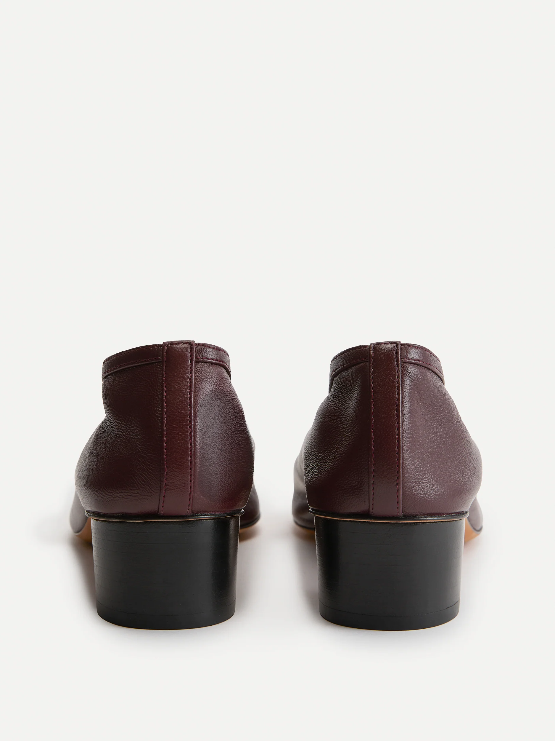 Luna Pump / Bordeaux Leather - Image 4