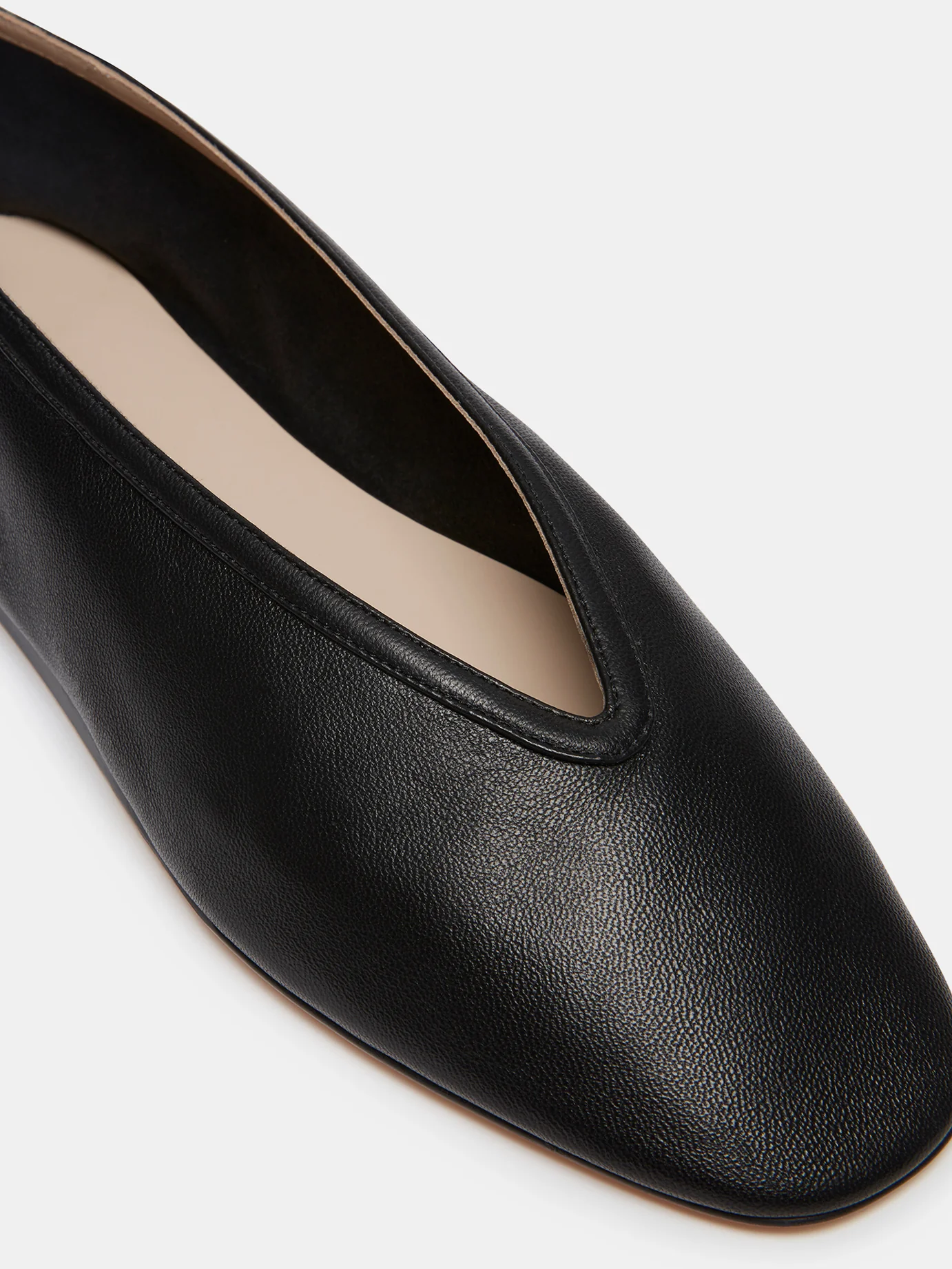 Luna Slipper / Black Leather - Image 4