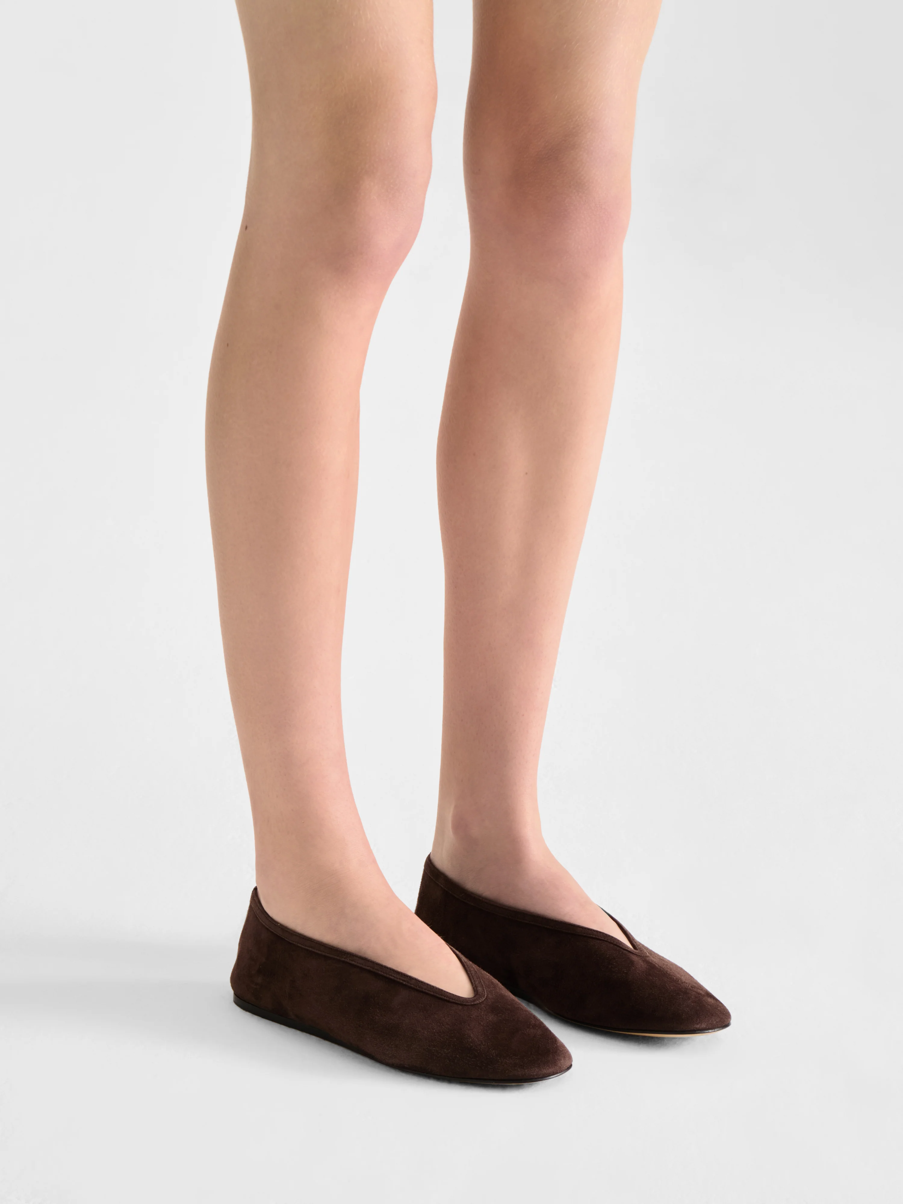 Luna Slipper / Chocolate Suede - Image 5