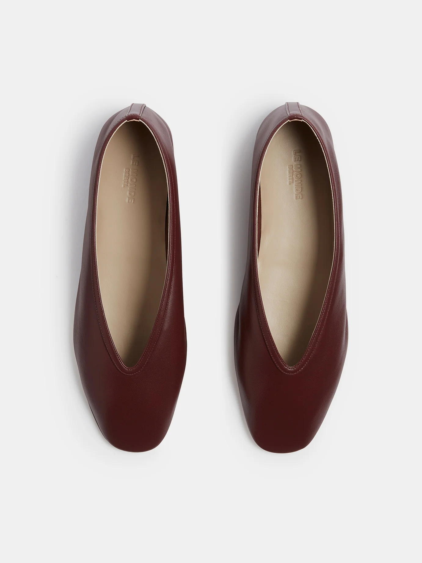 Luna Slipper / Oxblood Leather - Image 3