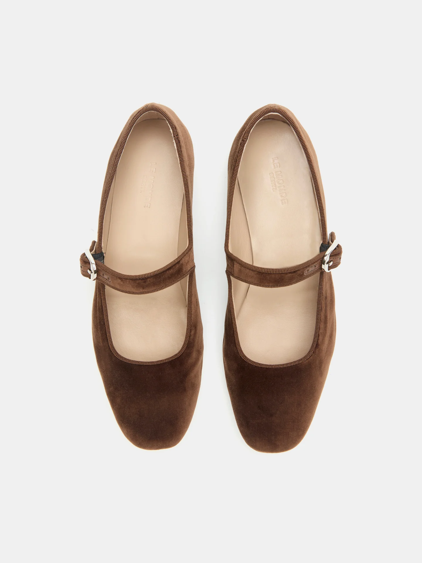 Mary Jane / Date Brown Velvet - Image 3