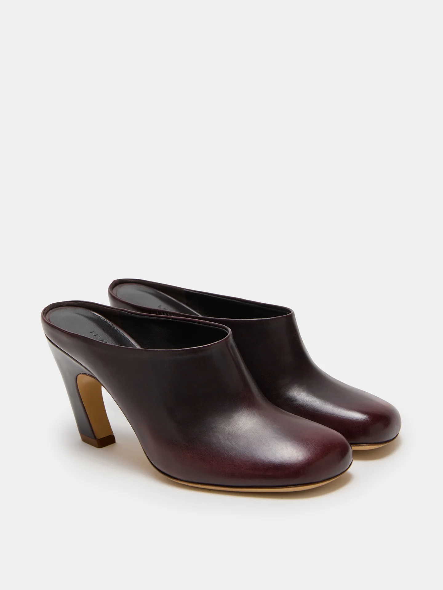 Mica Mule / Bordeaux Spazzolato Leather - Image 2