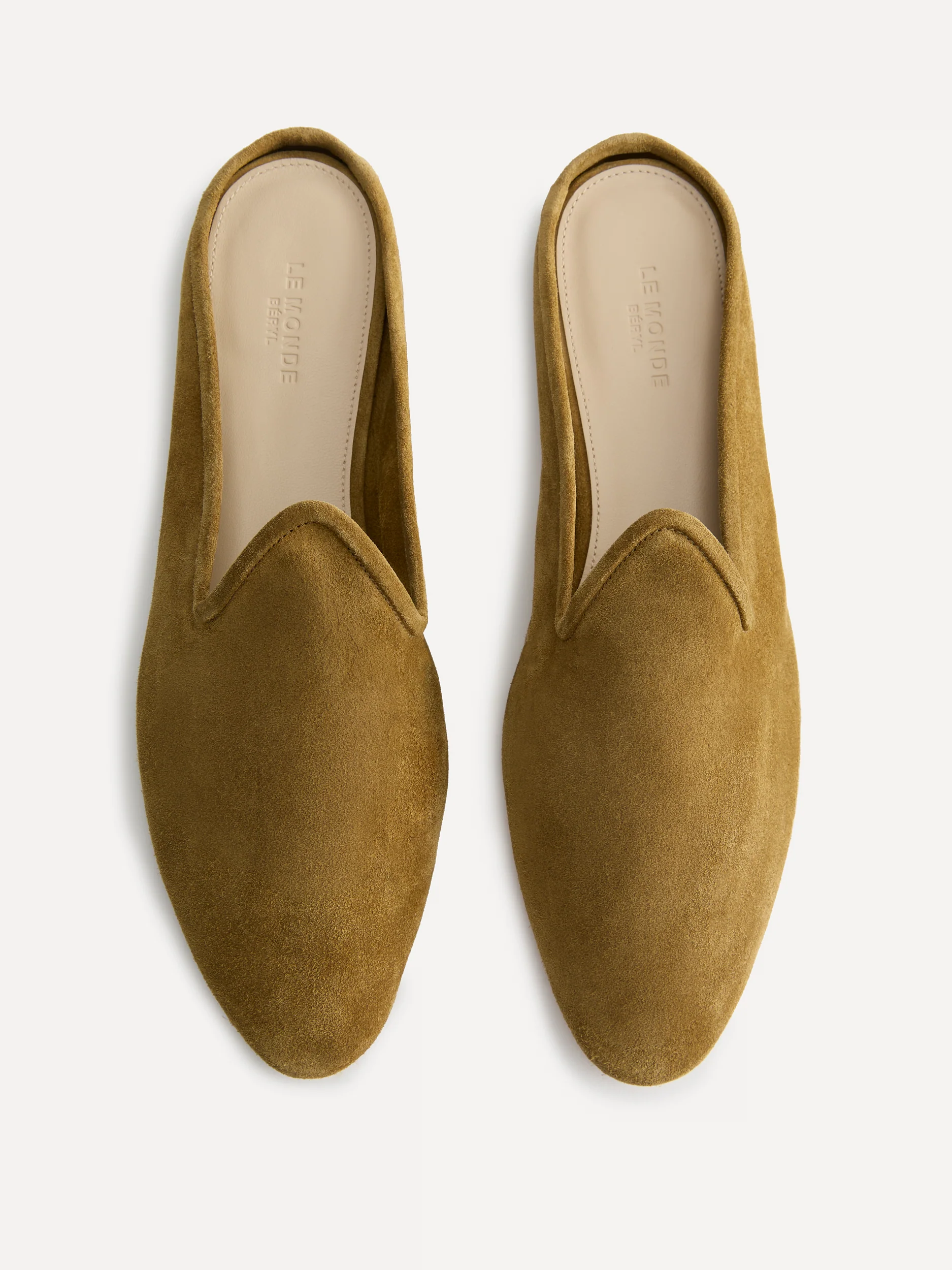 Venetian Mule / Mustard Suede - Image 3