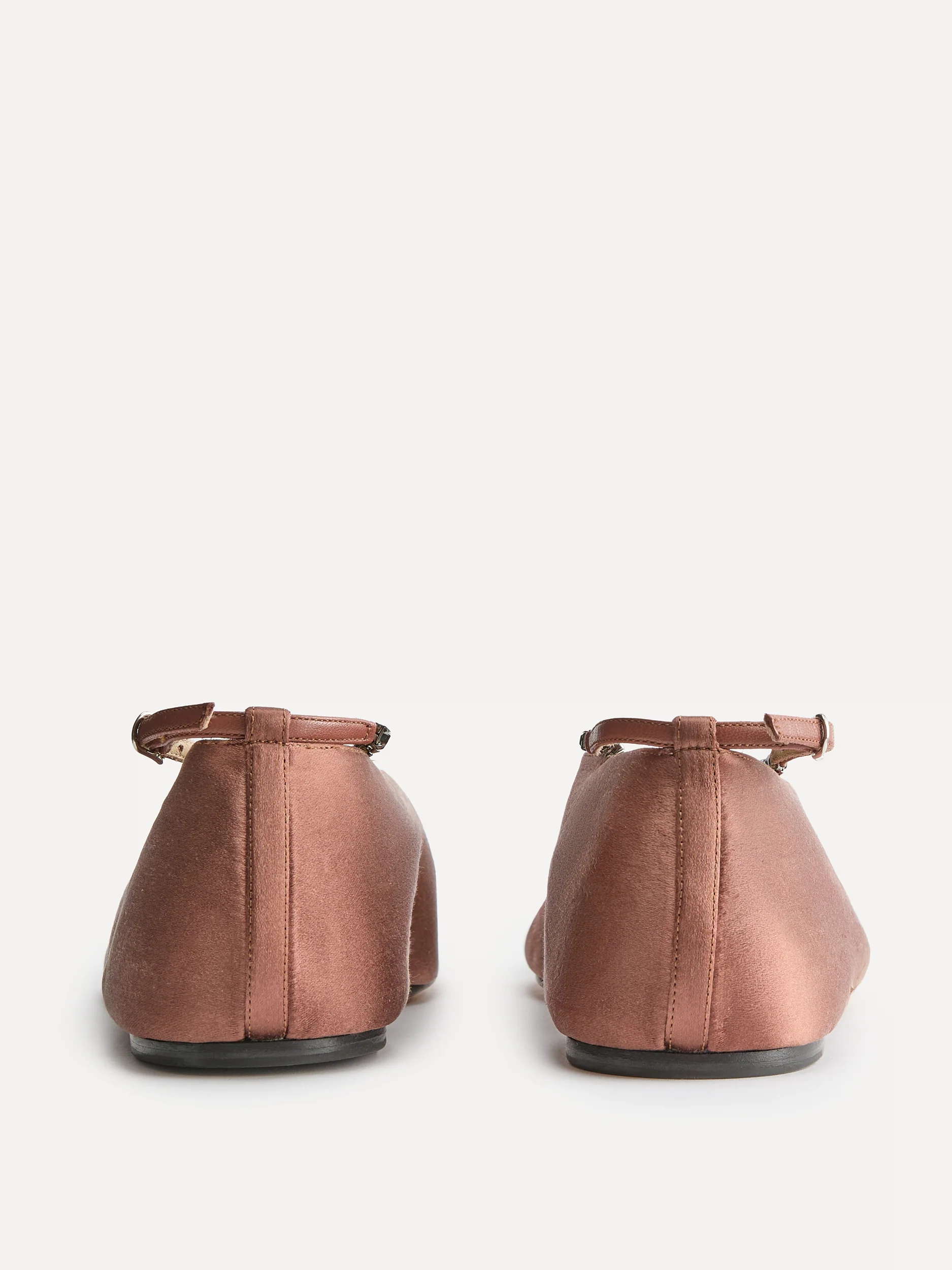 Olympia Slipper / Mokka Satin - Image 4
