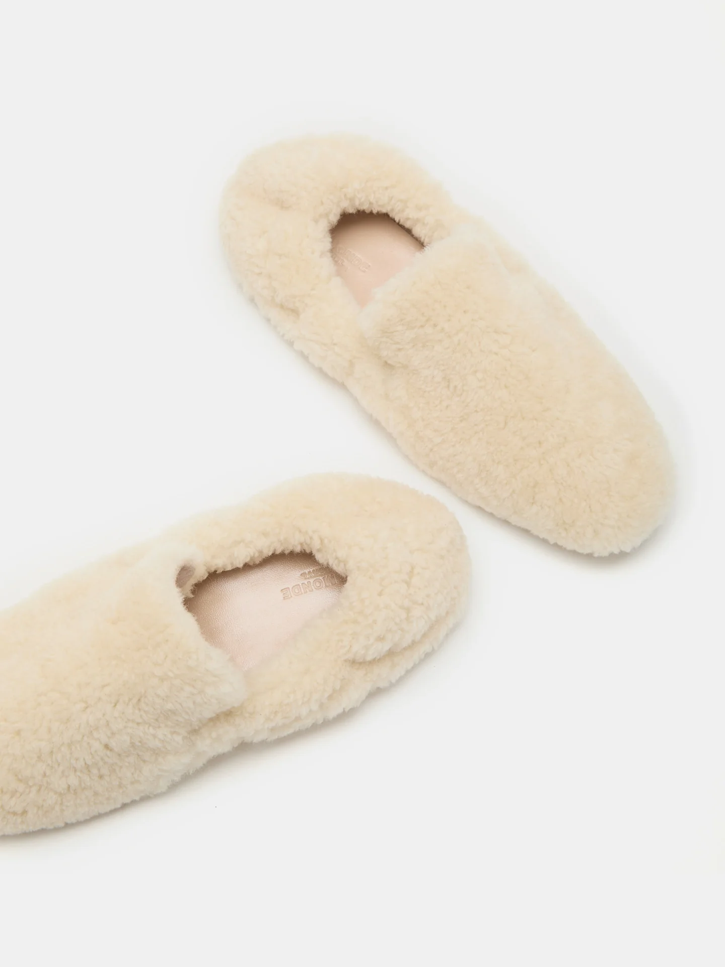 Orlando Moccasin / Cream Shearling - Image 4