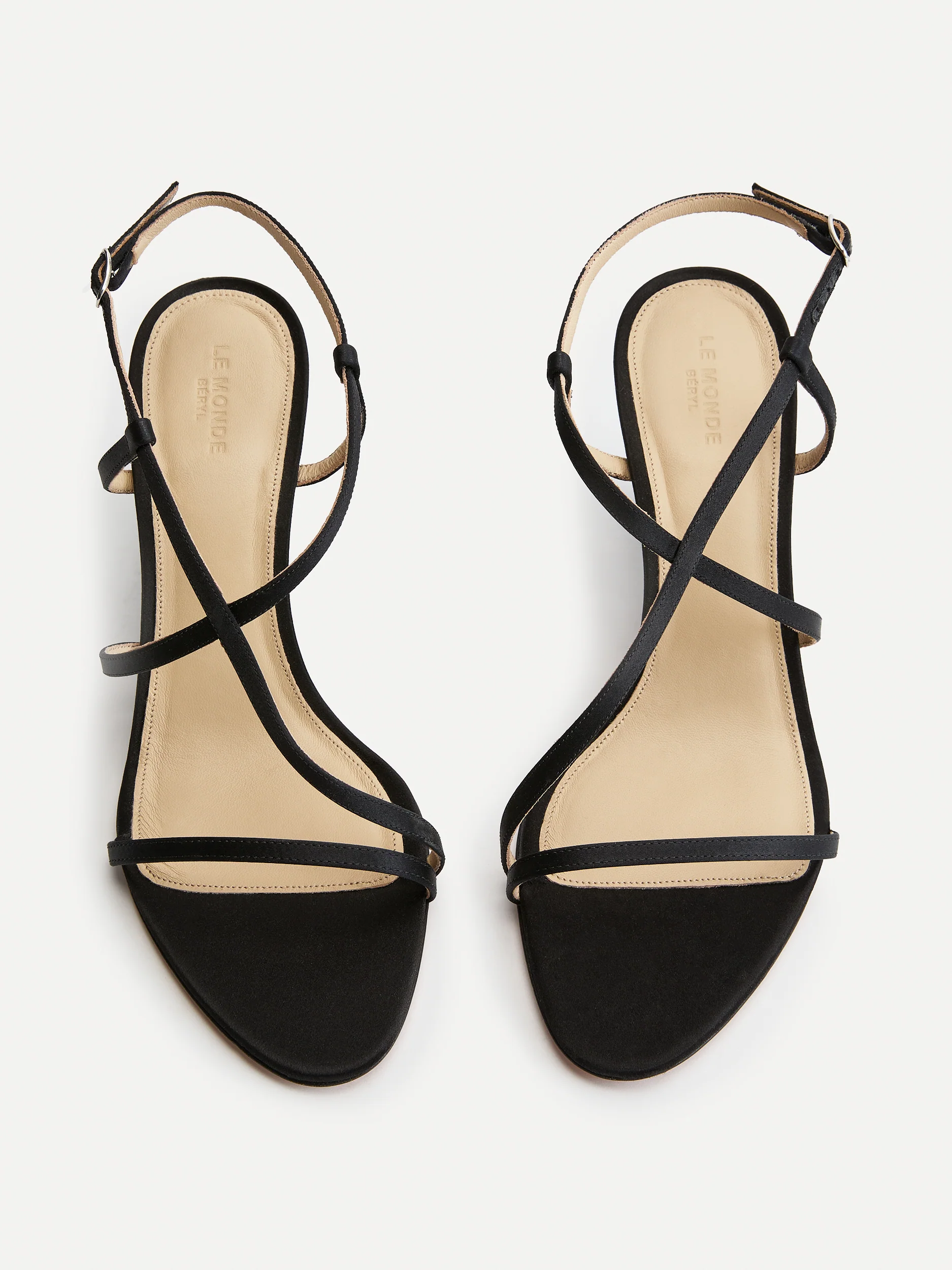 Rio Wedge / Black Satin - Image 3