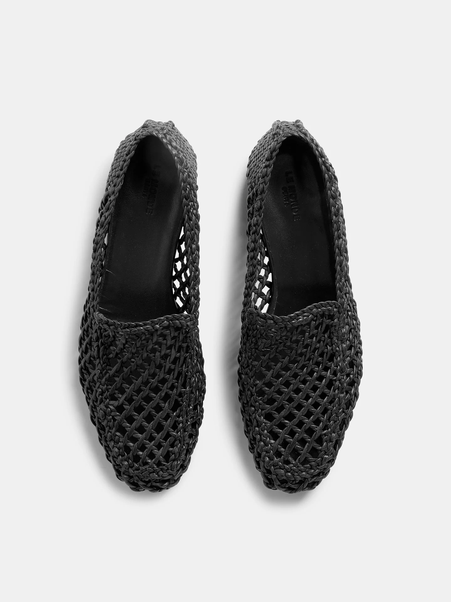 Soft Loafer Knotted / Black Leather - Image 3