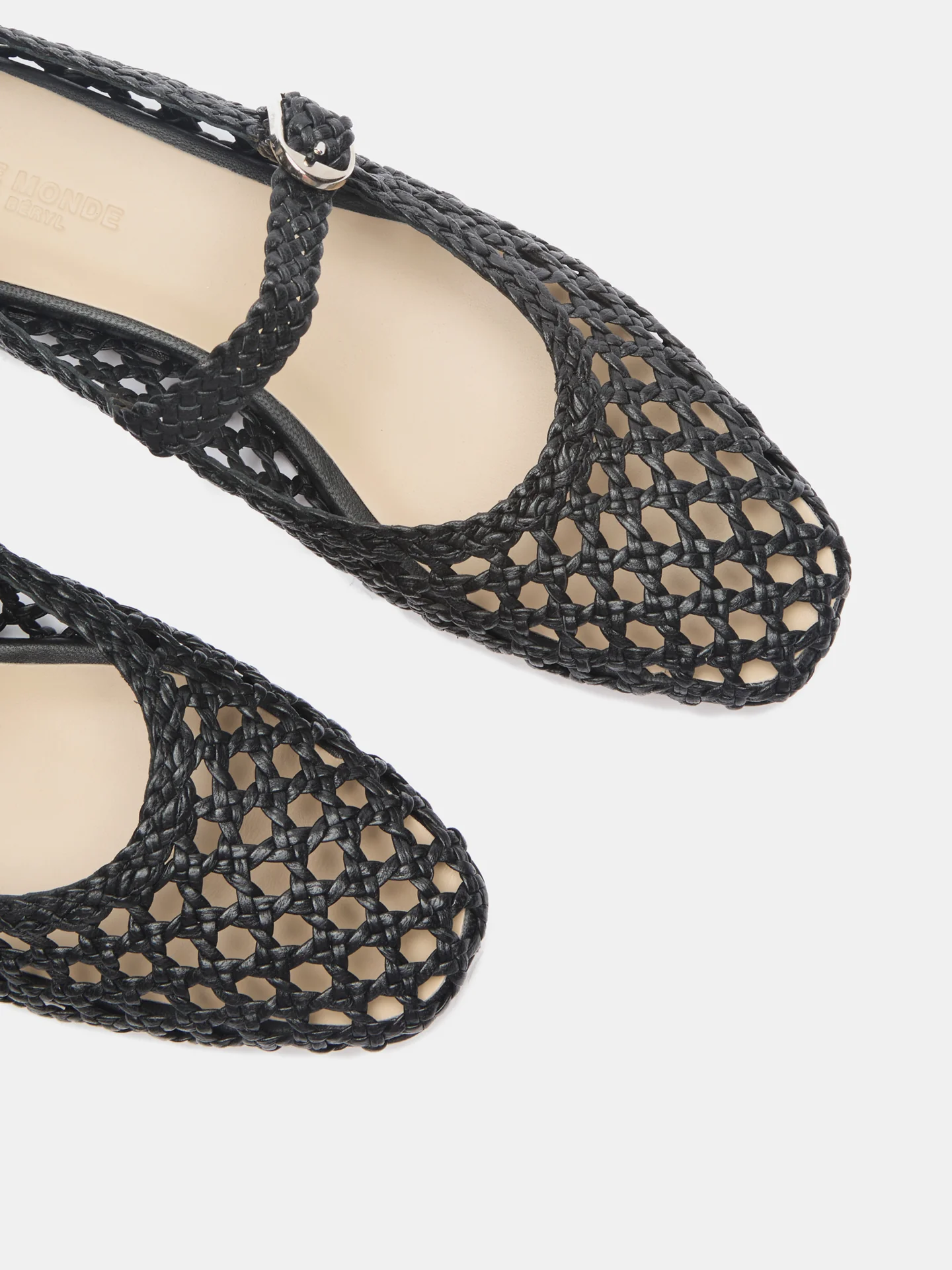 Mary Jane / Black Woven Leather - Image 4